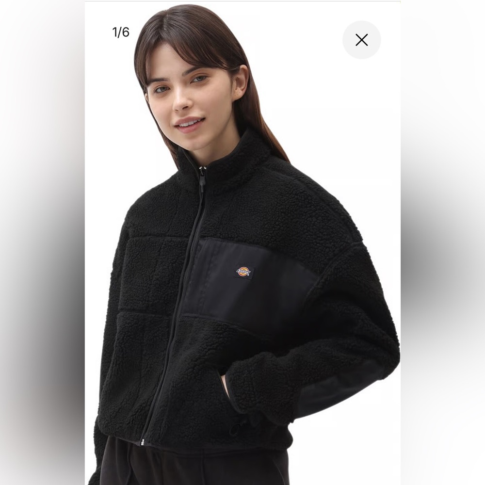 Dickies Black Teddy Jacket